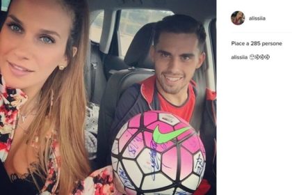 Suso con la fidanzata
