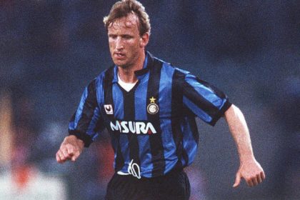 FUSSBALL: UEFA POKAL 90/91, AS ROM – INTER MAILAND 0:1