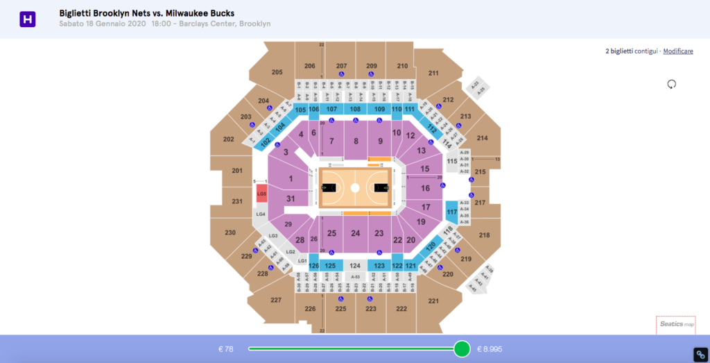 biglietti nba, Acquistare biglietti NBA per i Brooklyn Nets